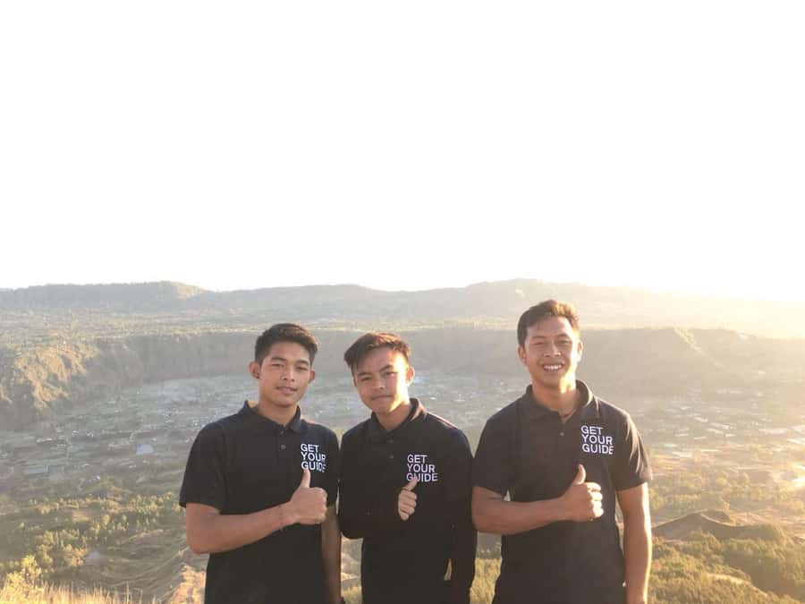 Mt. Batur: 2 Day Camping Trip, Summit Hike, and Hot Springs - Lava, black sand, and the descent