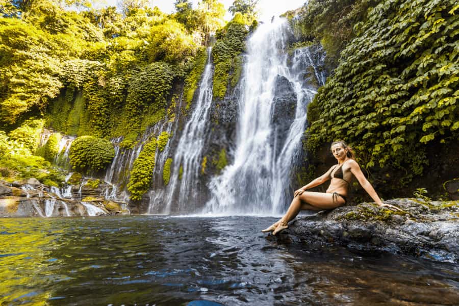 Munduk Jungle Trek to Banyumala & Pucak Manik – Private - The plantation path adds local detail