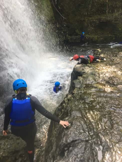 Neath: Canyoning, Gorge Walking & Waterfall Trekking Tour - Entering the gorge at SA11