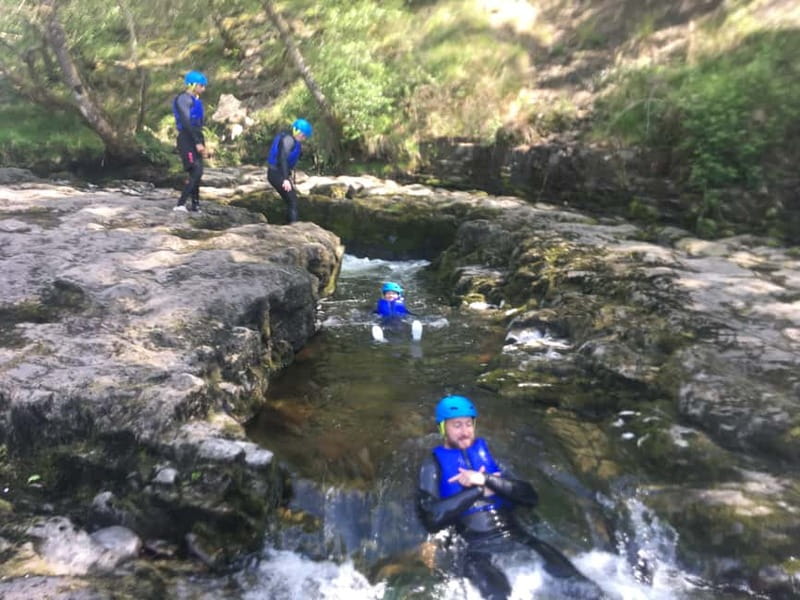 Neath: Canyoning, Gorge Walking & Waterfall Trekking Tour - Walking under Welsh waterfalls