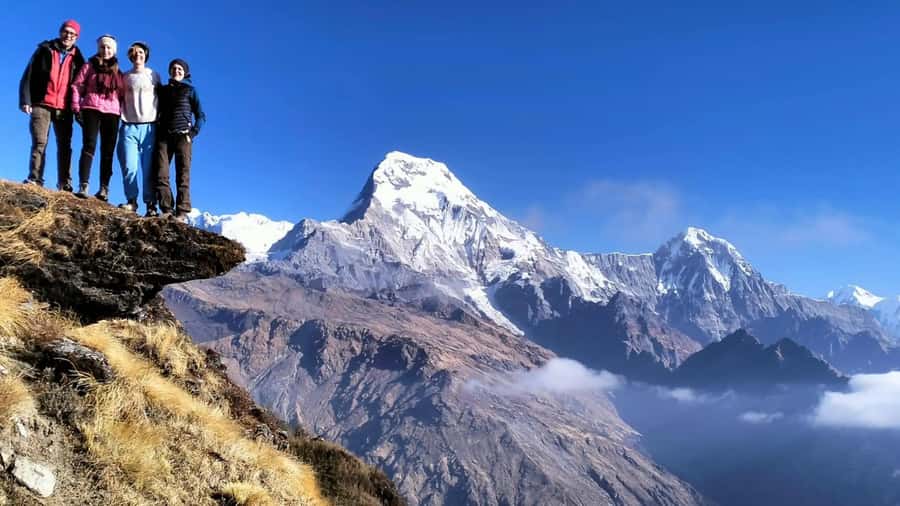 Nepal: Time For Easy Annapurna Base Camp Trek - Day 2: Lower Sinuwa to Deurali at 3,200 meters
