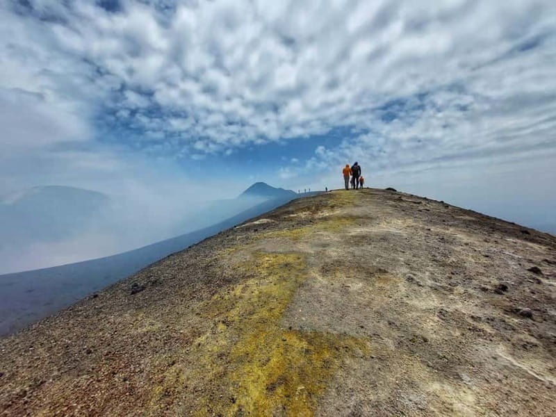 Nicolosi: Mount Etna Central Crater Guided Trekking Tour - The 100-minute climb across old lava