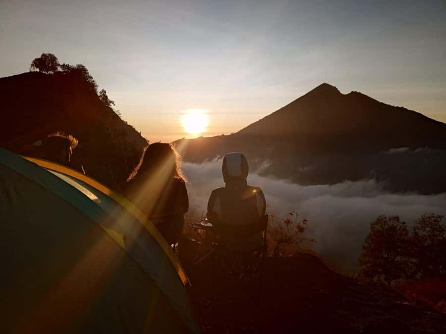 Oke Rinjani 2-Day Trek – Summit senaru Climb & Amazing Views - Sunset over Segara Anak Lake