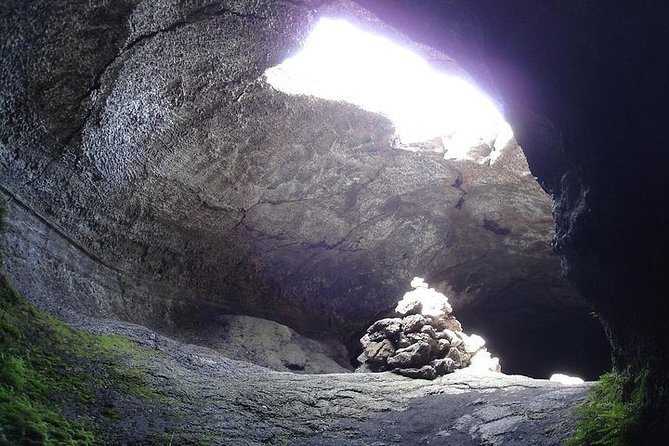 One Day Tour in Catania and Trekking on Etna - Entering a volcanic cave with supplied equipment