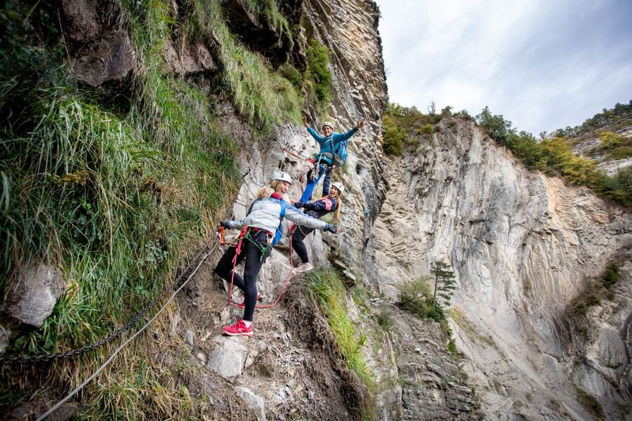 Ordesa, Broto : Via Ferrata K3. Climbing Experience - What the K3 climbing section demands