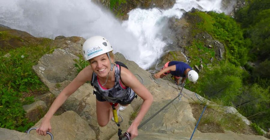 Ötztal: Via Ferrata Climbing at Stuibenfall - The best part may be the finish