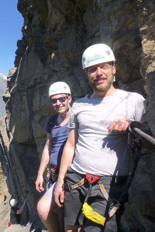 Ötztal: Via Ferrata Climbing at Stuibenfall - Meeting at the base and riding to the rock