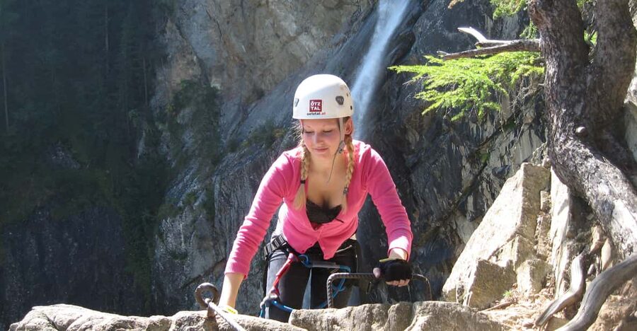 Ötztal: Via Ferrata Climbing Tour at Lehner Waterfall - Lehner Waterfall or Stuibenfall?