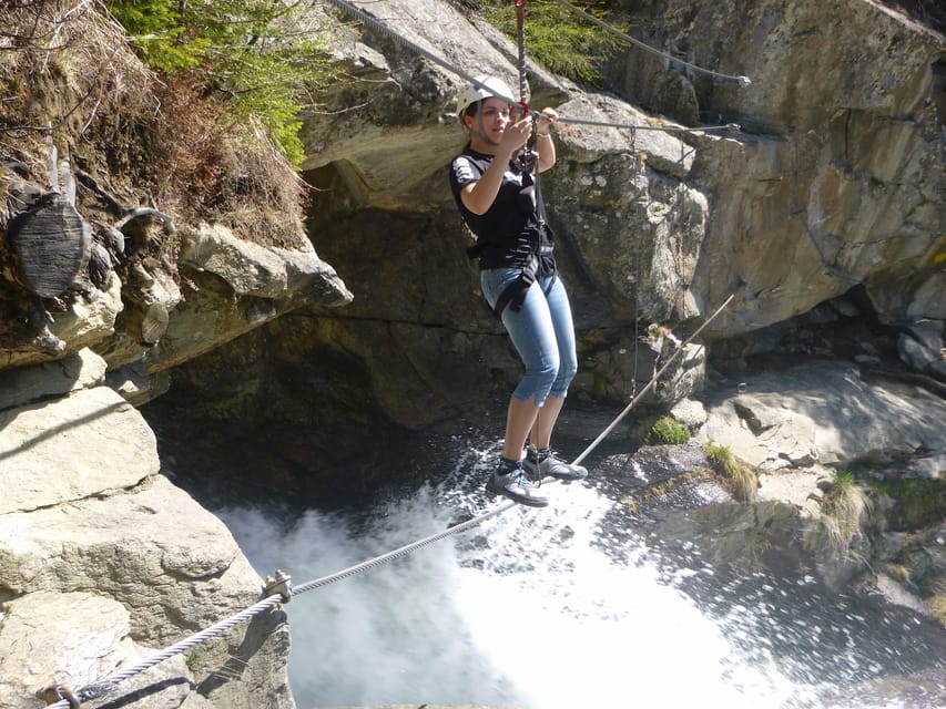 Ötztal: Via Ferrata Climbing Tour at Lehner Waterfall - Learning the route instead of simply following it