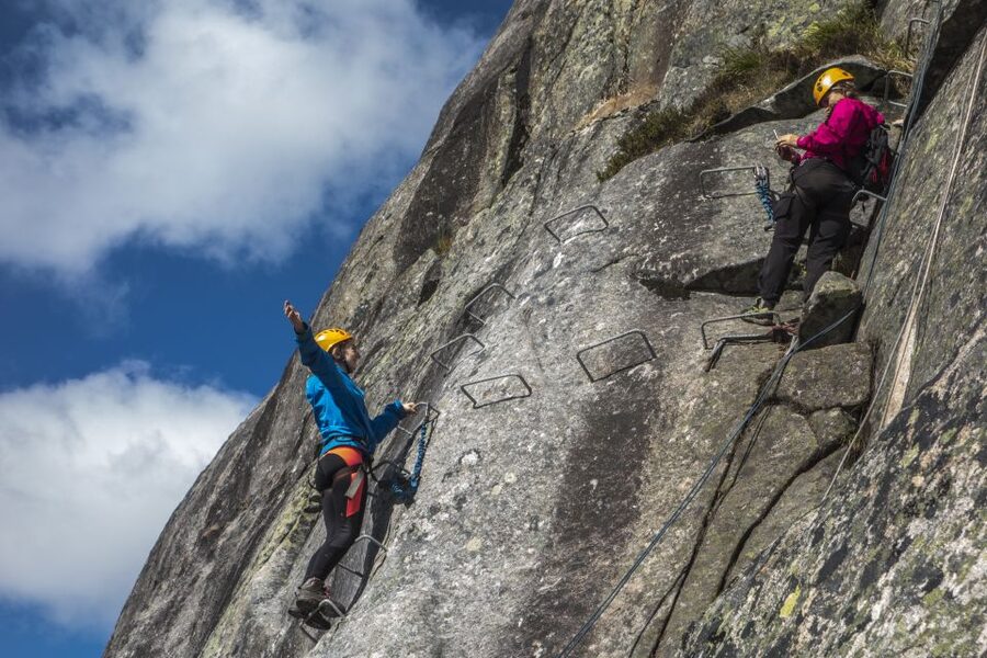 Overnight: Trolltunga Via Ferrata Sky Ladder Glamping - Trolltunga after the crowds thin out