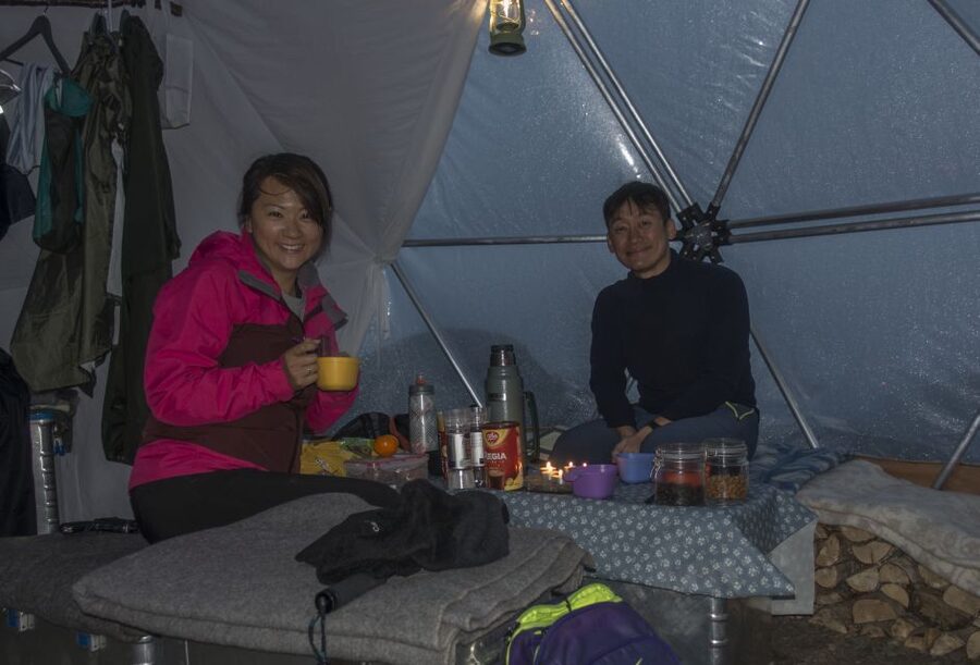 Overnight: Trolltunga Via Ferrata Sky Ladder Glamping - Morning coffee and the return to civilization