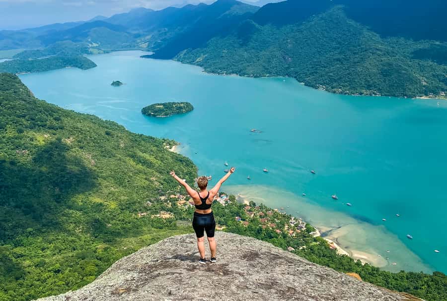 Paraty: Pão de Açucar Peak Trekking and Hiking Tour - The summit view over Brazil’s tropical fjord