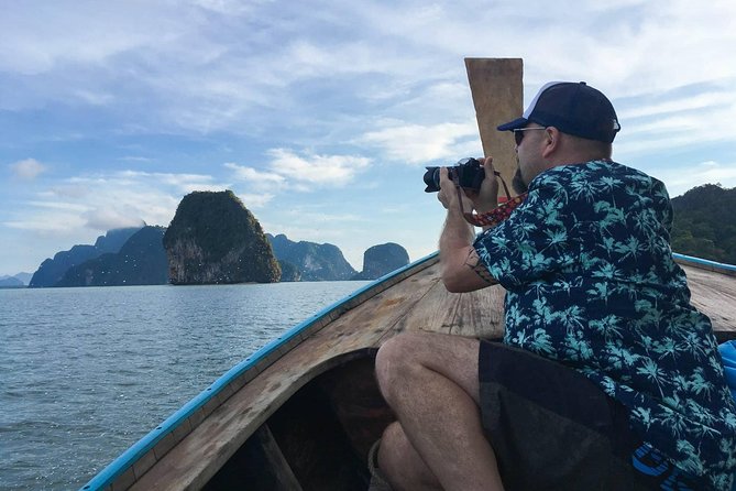 Phang Nga Treasures Sunrise Trekking and No-crowd James Bond by longtailed boat - James Bond Island before the tour boats
