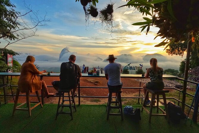 Phang Nga Treasures Sunrise Trekking and No-crowd James Bond by longtailed boat - Canoeing through hongs, caves, and limestone cliffs