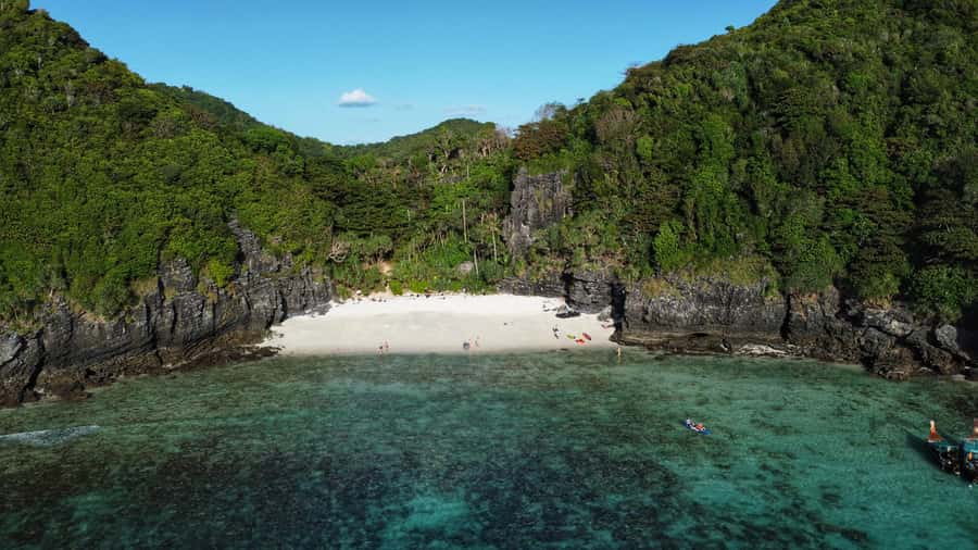 Phi Phi: Guided Jungle Trek & Night Swim with Plankton - The second village adds a human side