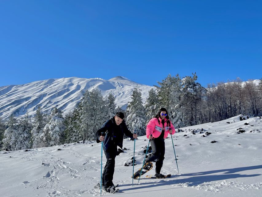 Piano Provenzana: Guided Mt. Etna Snowshoeing Trek - Weather can change the whole experience