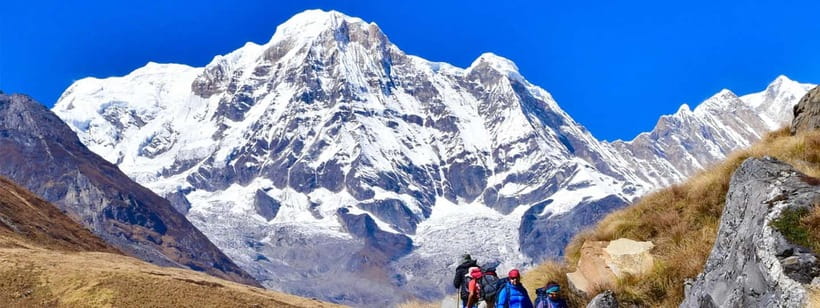 Pkr/Kathmandu: 5-Day Annapurna Base Camp & Hot spring Trek - Day 4: The long return through Deurali and Bamboo
