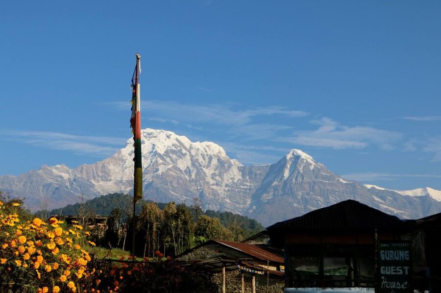 Pokhara: 3-Day Trek - Day two: the ridge walk to Annapurna Eco Village