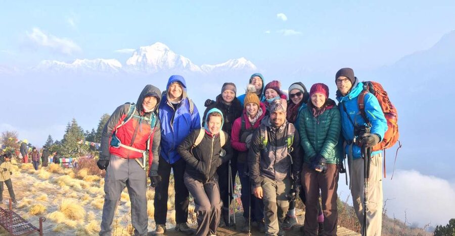 Pokhara: 4-Day Private Trek Tour - Day two: Rhododendron forest and Ghorepani