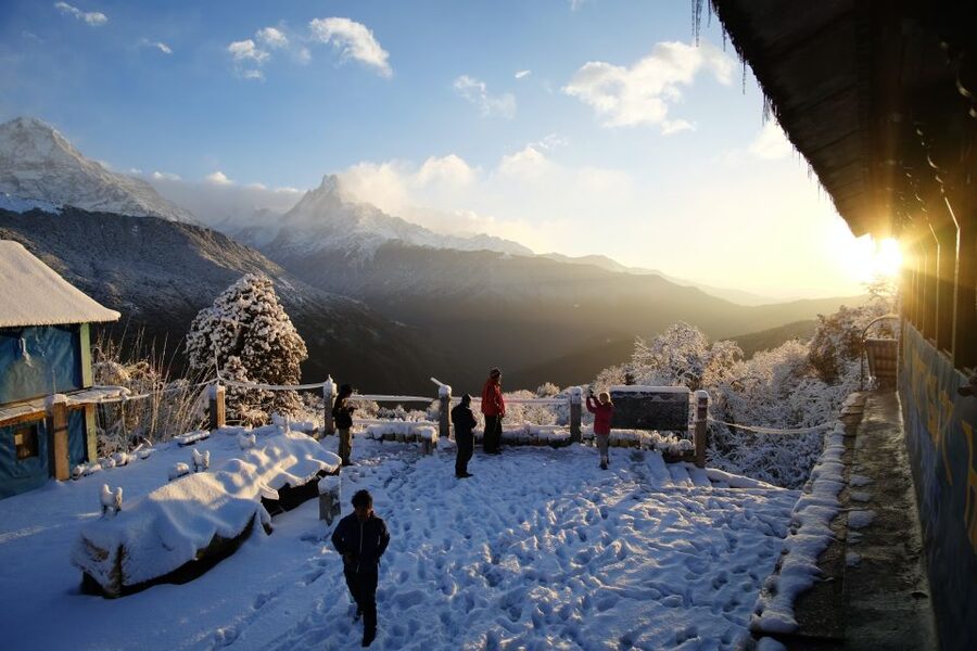 Pokhara: 7 Day Annapurna Base Camp Trek - Day Five: Annapurna Base Camp to Sinuwa