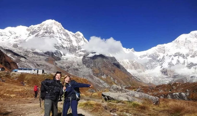Pokhara: 7-Day Annapurna Base Camp Trek & Natural Hot Spring - Day 2: Stone steps and mountain views from Ghandruk to Chomrong