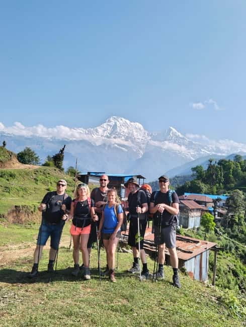 Pokhara: Hike To Australian Base Camp - Australian Camp and the Machapuchare view