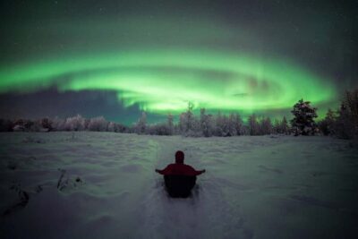 Polar Night Snowshoe Trek