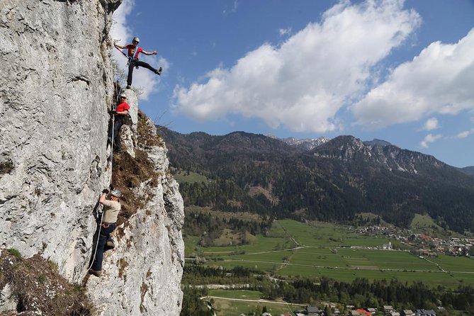 Quick Vertical Attraction - Via Ferrata Mojstrana - The climb, the summit, and the descent