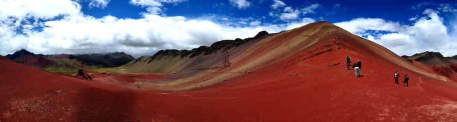 Rainbow Mountain and Red Valley Hike trek adventure - Hiking to Vinicunca at 5,020 meters