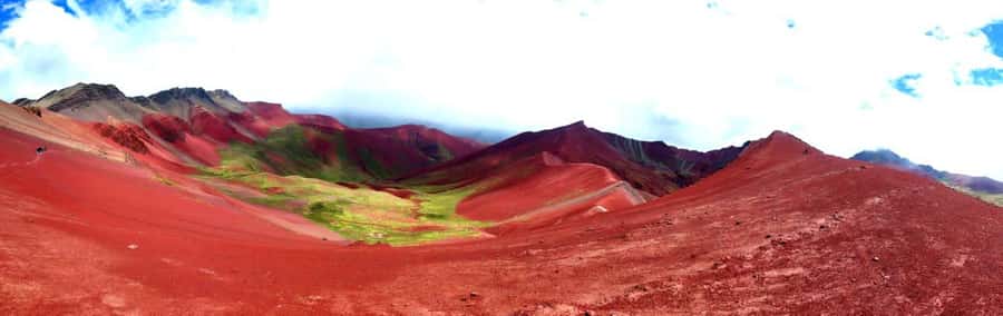 Rainbow Mountain and Red Valley Hike trek adventure - Red Valley, scenery, and what to expect