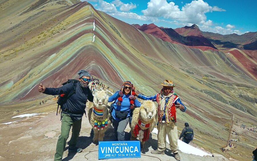 Rainbow Mountain Trek 1 Day - Reaching the 5,020-meter viewpoint