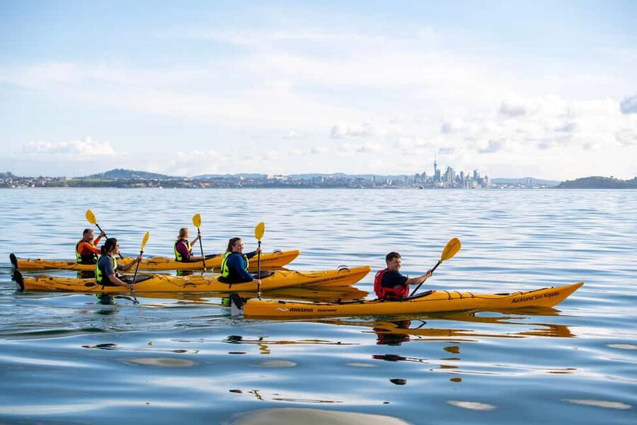 Rangitoto Island: Sea Kayak & Summit Hike Day Trip - Starting at St Heliers Beach