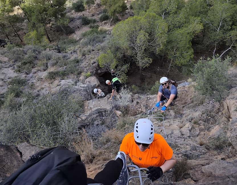 Redován: Family-friendly K2 via ferrata in a natural setting with rappelling - Starting at the Sierra de Redován