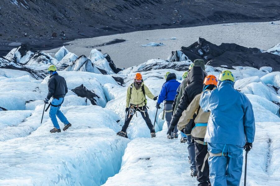 Reykjavik: Glacier Hike, Waterfalls and Black Sand Beach - Key points at a glance