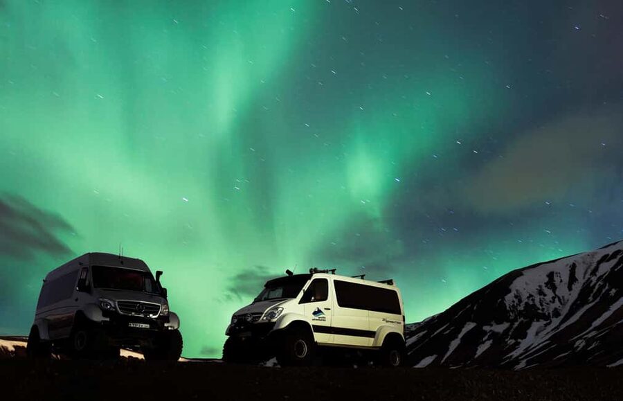 Reykjavik: South Coast, Glacier Hike & Northern Lights Combo - Walking behind the water at Seljalandsfoss