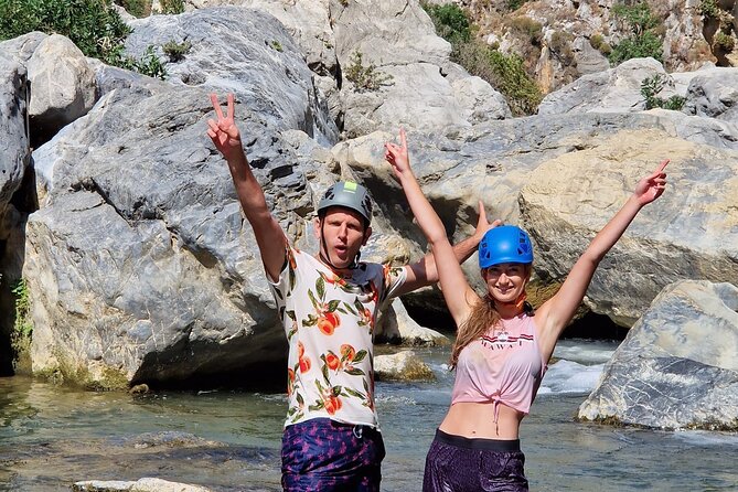 River Trekking at Kourtaliotiko Gorge Waterfalls to Preveli Beach - What George adds to the experience