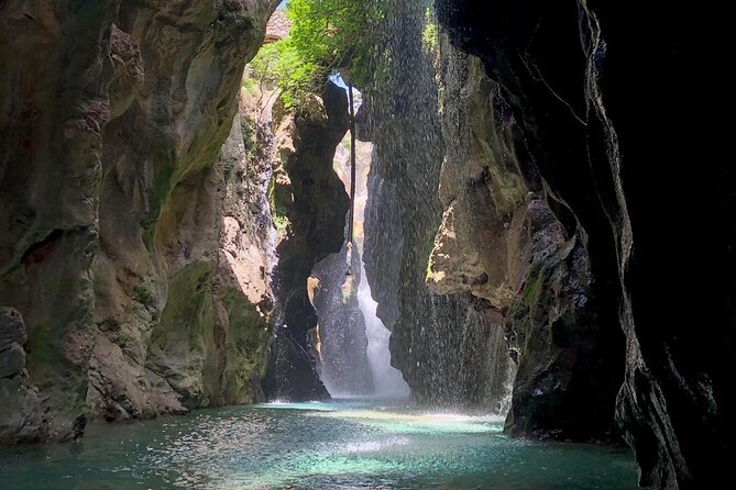 River Trekking at Kourtaliotiko Gorge Waterfalls to Preveli Beach - Price, timing, and what you receive