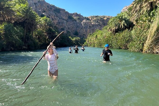 River Trekking at Kourtaliotiko Gorge Waterfalls to Preveli Beach - Starting at Kourtaliotiko Gorge