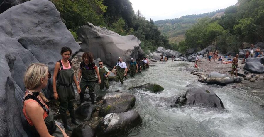 River Trekking Gole Alcantara - What happens during the 75-minute gorge walk