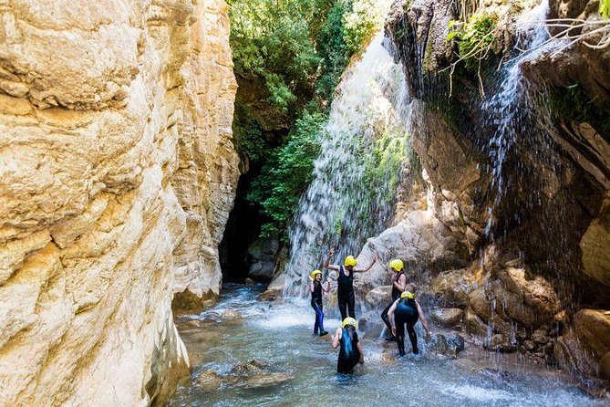 River Trekking in Neda - The river pools and waterfalls along the way