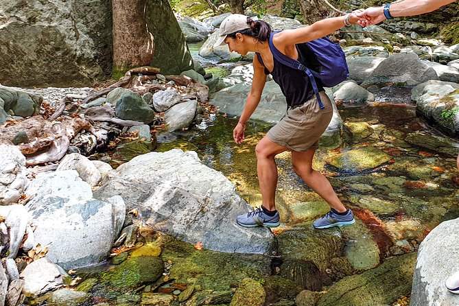 River Trekking to the Waterfall in Andros - Getting to the meeting point