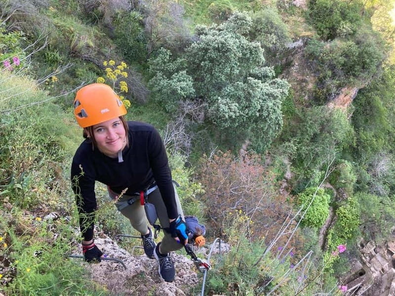 Ronda: Tajo de Ronda Via Ferrata Guided Climbing Tour - The Views from 50 Meters Up