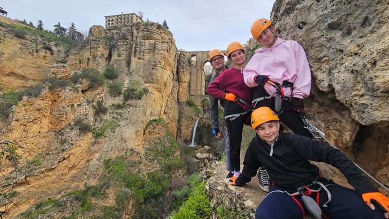Ronda: Tajo de Ronda Via Ferrata Guided Climbing Tour - How Hard Is the Route?