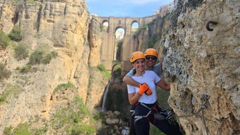 Ronda: Tajo de Ronda Via Ferrata Guided Climbing Tour - From Safety Lesson to Vertical Rock