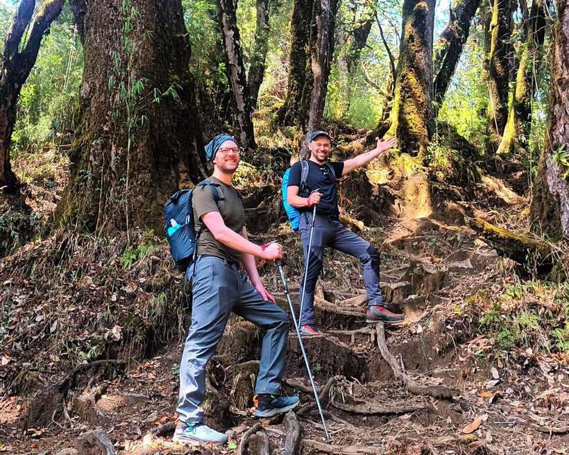 Sandakphu Singalila Ridge Trek - 6 Days - Day 3: Sandakphu to Phalut along the high ridge