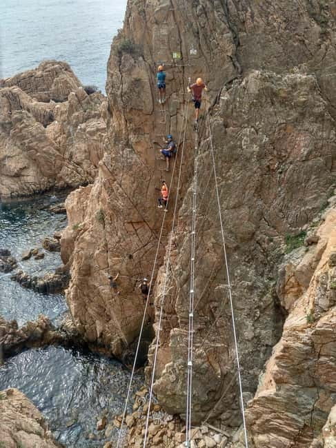 Sant Feliu de Guíxols: Guided tour of the Cala del Molí Via Ferrata - Is $94 a fair price?