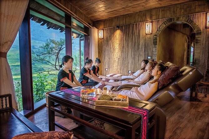 Sapa Muong Hoa Valley & Ta Van Eco Village Scenic Tour (No Trek) - La Dao Spa or Phansi Café: choose your final hour