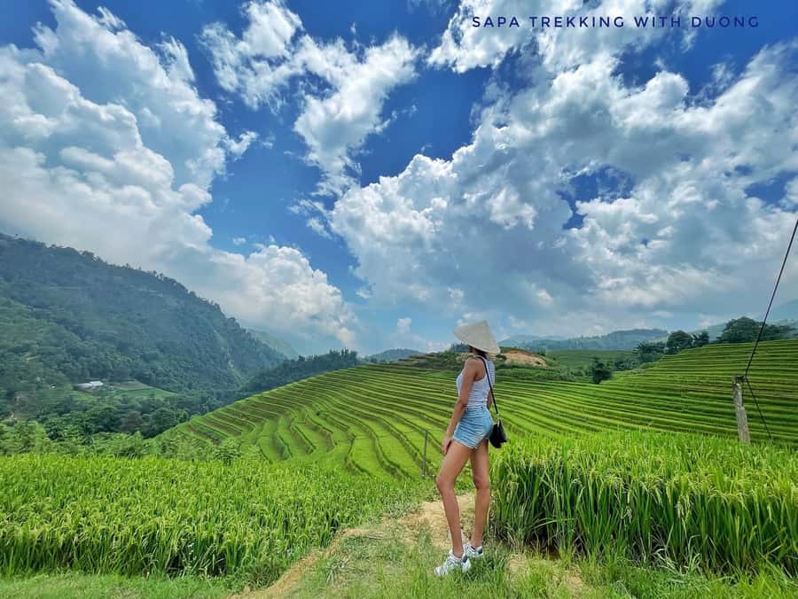 Sapa: Private The Most Beautiful Terraced Fields Trekking - Walking through Black Hmong farming country