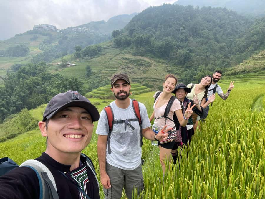 Sapa: Private The Most Beautiful Terraced Fields Trekking - Ta Van, photographs, and the ride back
