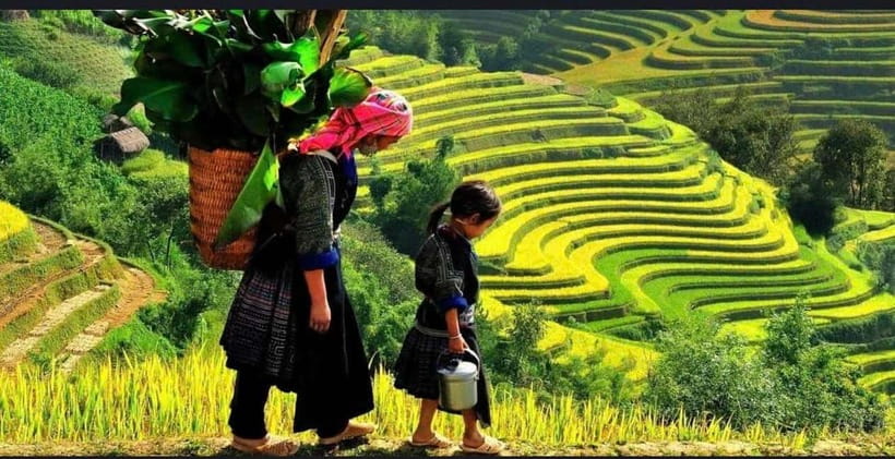 Sapa: Ta Phin Village Trek & Red Dao Herbal Bath - 9:00 at Sapa Stone Church, then toward Suoi Ho